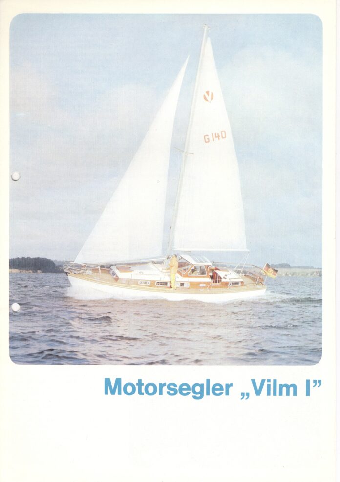 Motorsegler Vilm I - VEB Bootsbau Rügen - Jahr unbekannt_Seite_001
